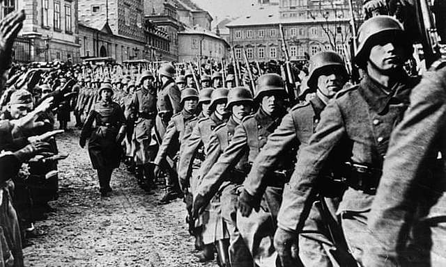 Germans invade the Netherlands