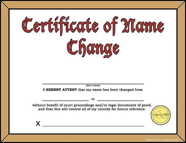 How I learned of the name change (part two)