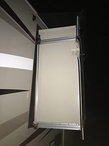 Crashed RV during trip to US national parks