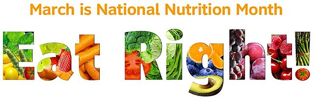 The First National Nutrition Month