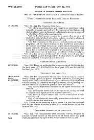 Vocational Amendments of 1973