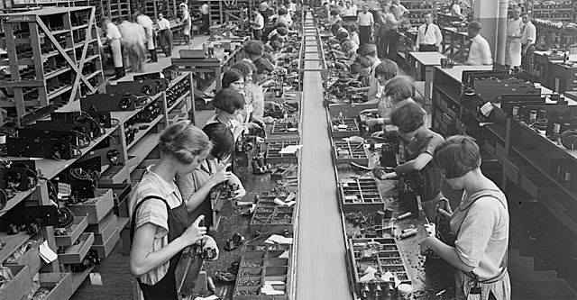 Henry Ford's Assembly line