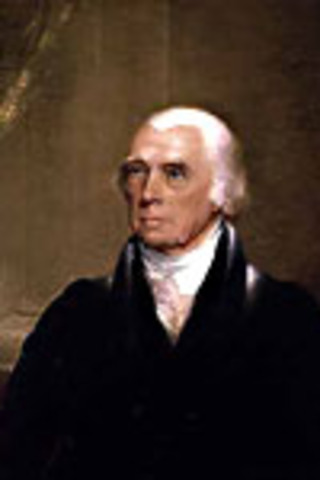 James Madison was re-elected president