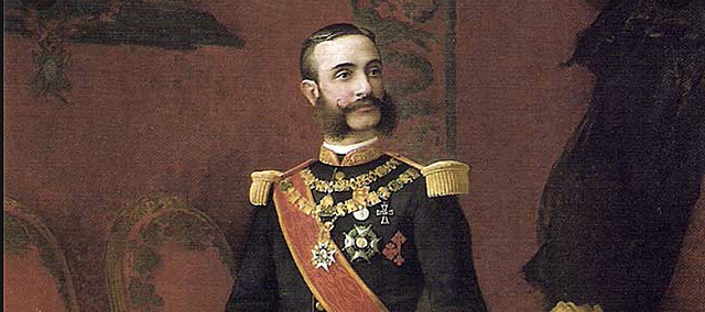 Vuelta Borbónica con la coronación de Alfonso XII