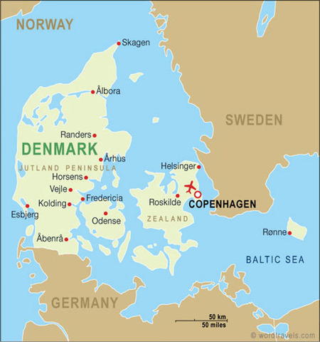 Denmark gave Norway to Sweden