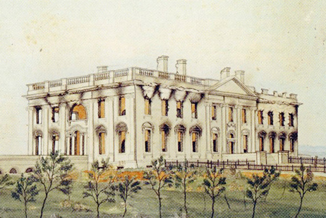 White House Burned