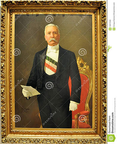 Porfirio Díaz fue elegido presidente.