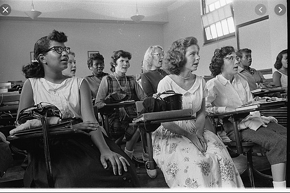 Many schools in Alaska were integrated by the 1940's.