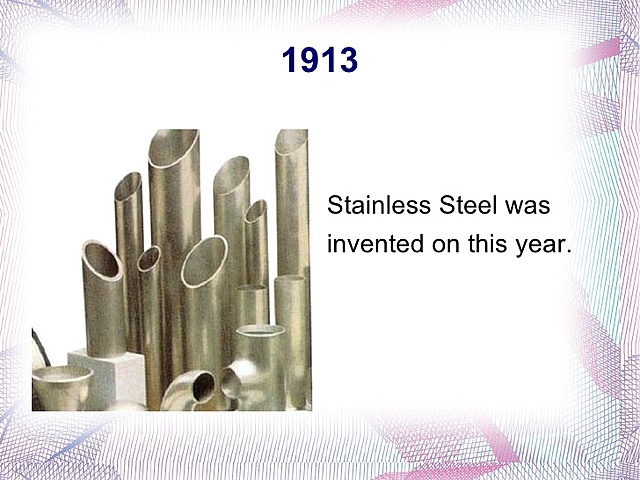 Stainless Steel Discovered