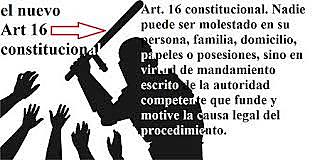 Artículo 16 Constitucional