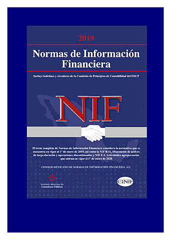 Normas de Información Financiera (NIF)