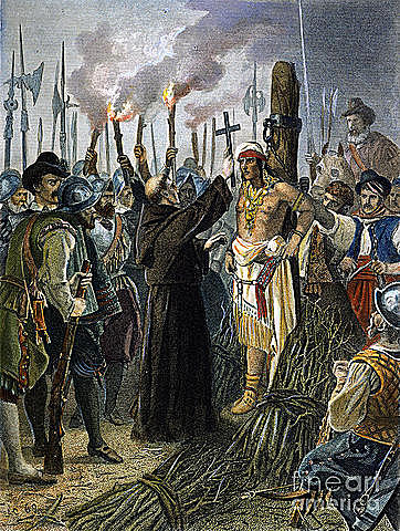 The Execution on Atahualpa.