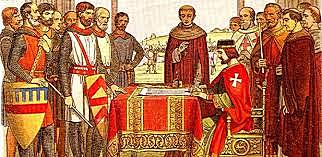Magna Carta is signed