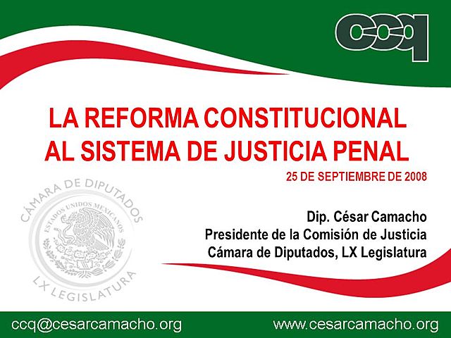 REFORMA AL CPEUM