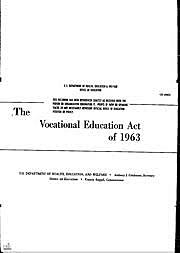 Vocational Education Acts