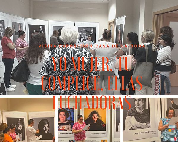 Inauguración " Yo mujer, tu cómplice, ellas luchadoras"