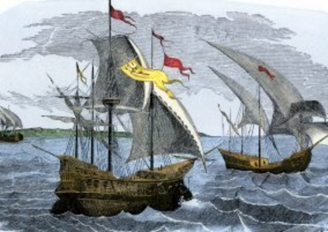 Cortes sails for Mexico to Cuba