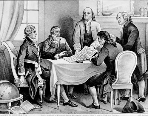 Jefferson Writes the DOI