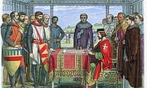 Magna Carta is signed