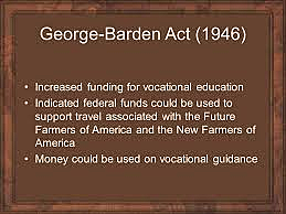 George-Barden Act