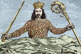 The publication of the Leviathan by Hobbes