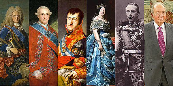 Los Borbones renuncian al trono español