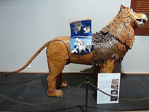 Réplique du lion de Leonard de Vinci