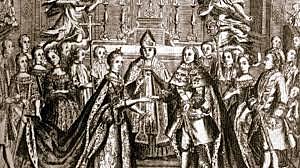When King Louis XIV married Marie Antoinette