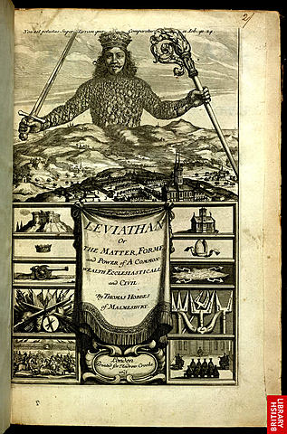 The Publication of the Leviathan by Hobbes