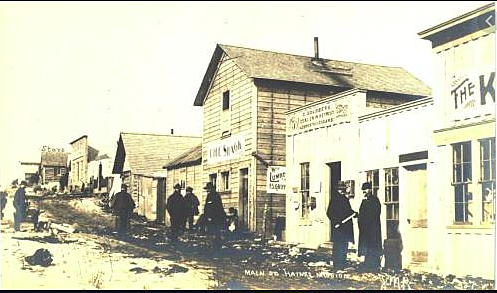 Sarah Dickinson, an Alaskan Native teacher, was teaching in Haines in 1886