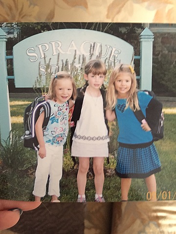 James Carr's daughter, Lydia, begins first day of kindergarten