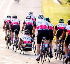 James Carr Rides First Bike Race