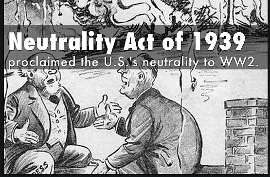 The Neutrality Act of 1939