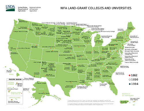 Land Grant Universities in Arkansas