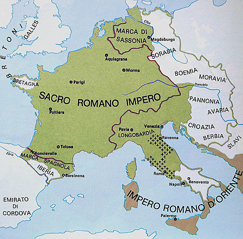 la dinastia carolingia: Carlo Magno (1)