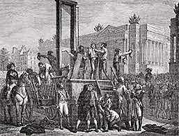 Execution of Robespierre