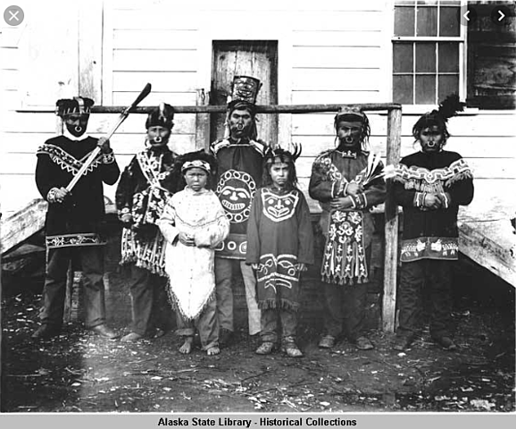 In 1882 Tillie Kinnon, an Alaskan native teacher, and her husband opened a school in Klukwan.