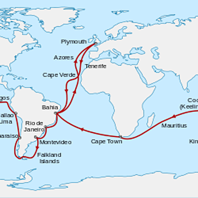 Timeline: Darwin's voyage on the Beagle