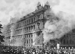 Schattendorf und Justizpalast-Brand