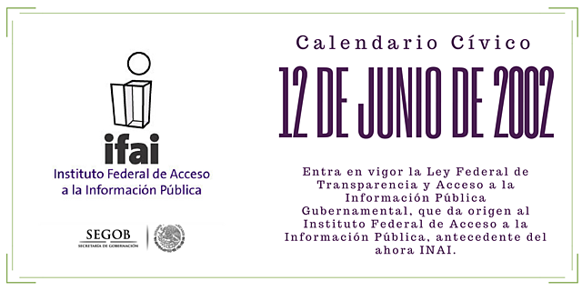 Ley Federal de Transparencia y Acceso a la Información Pública Gubernamental