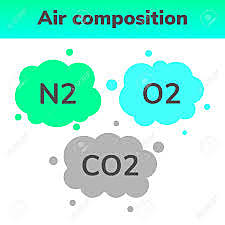 Dióxido de carbono y nitrógeno