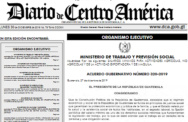 "El Diario de Centro América"