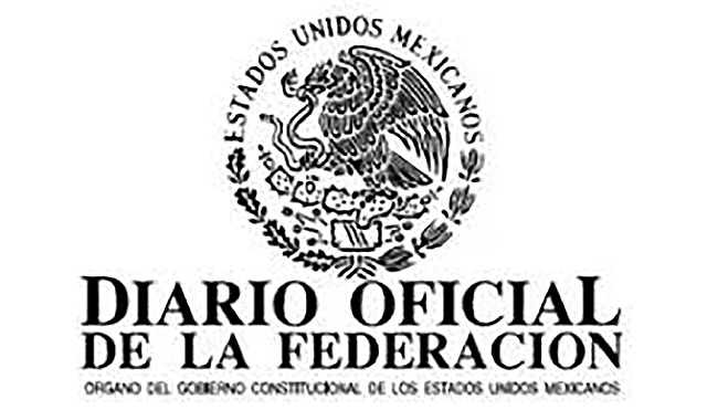 Diario Oficial de la Federación se ratifica Decreto