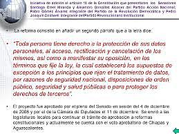 Proyecto donde se adiciona un párrafo al artículo 16° Constitucional