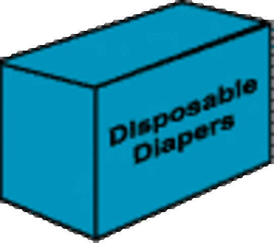 Disposable diapers take 450 years to biodegrade