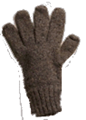 A wool glove takes 1 year to biodegrade
