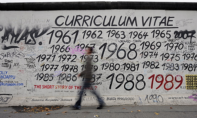 LA CADUTA DEL MURO DI BERLINO