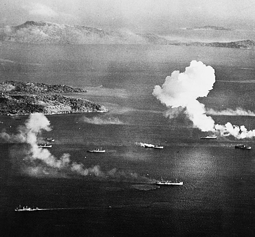 Attack on truk island