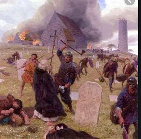 atac víking al monestir de Lindisfarne