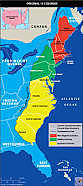 The 13 English Colonies 1607-1776